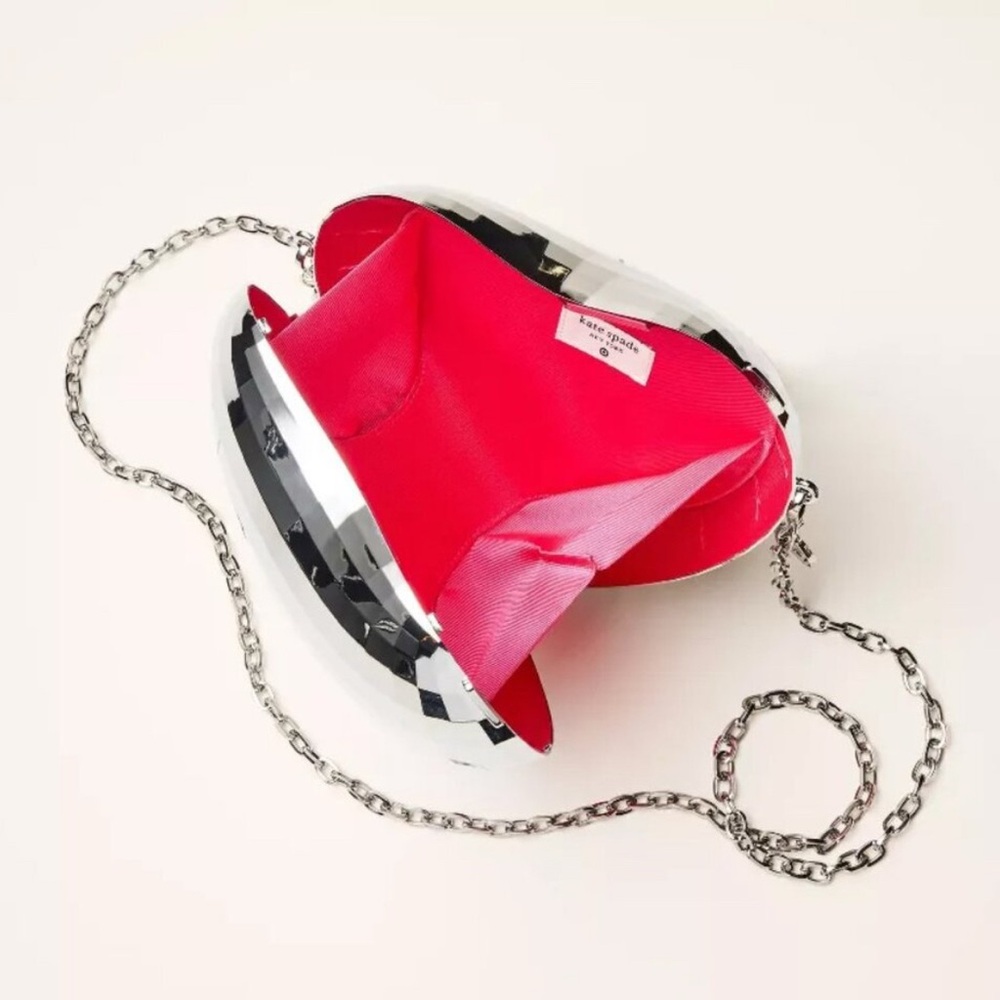 Kate Spade X Target Disco Ball Heart Crossbody Bag - NWT - Picture 2 of 5